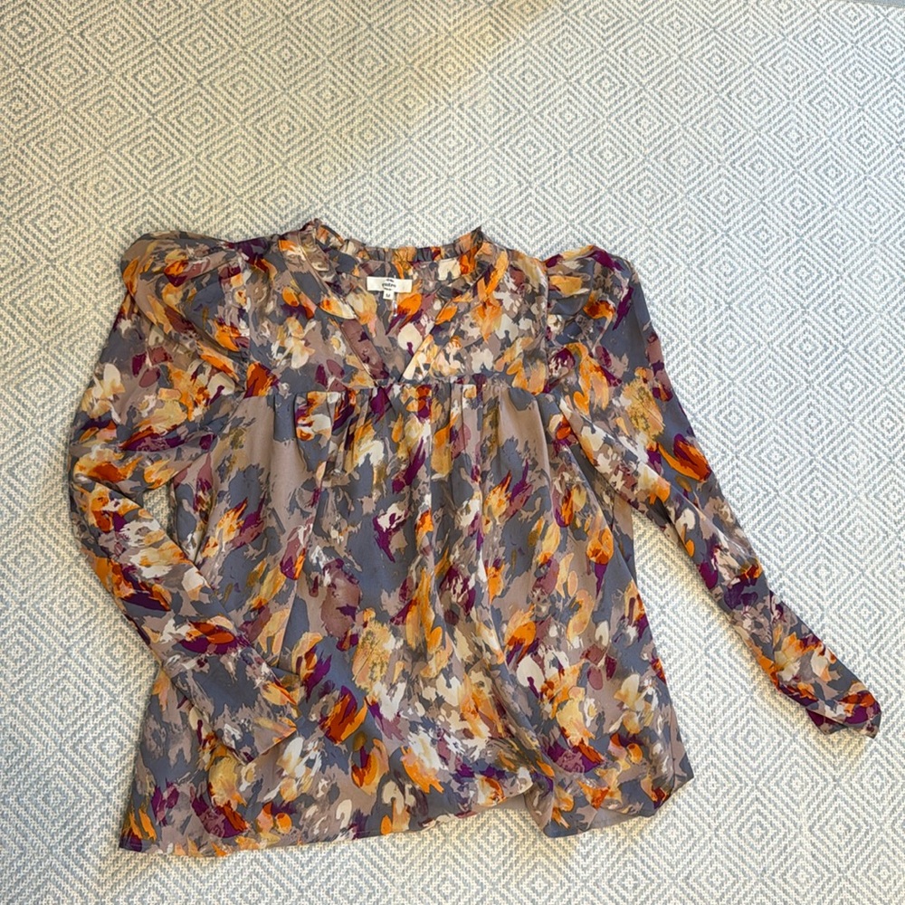 Fun fall blouse